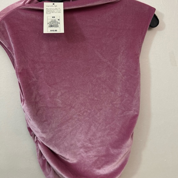 Mauve Velvet Tee - Picture 1 of 1